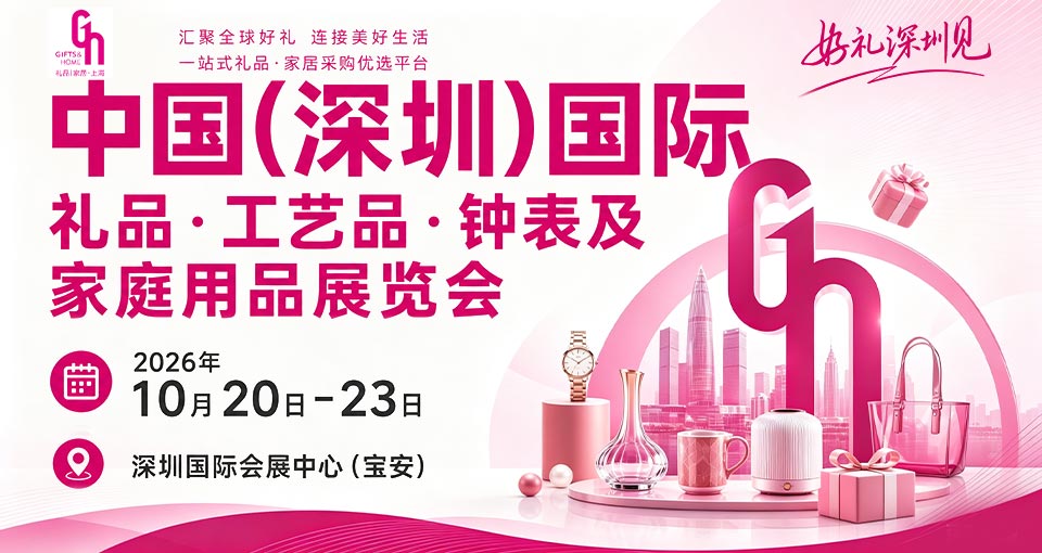 中国(深圳)国际礼品·工艺品 ·钟表及家庭用品展览会